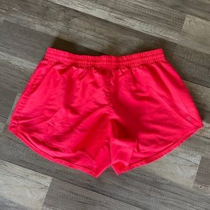 Women’s Size M Florescent Pink Athletic Shorts